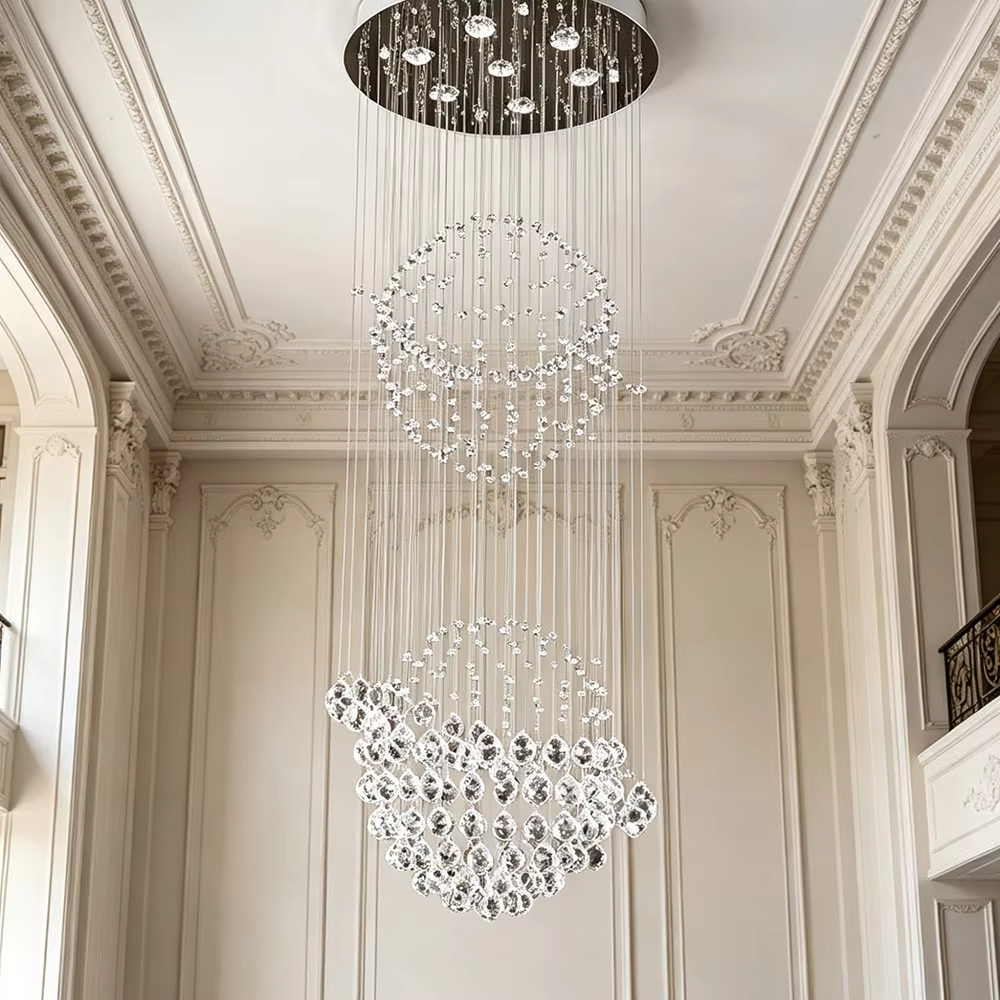 high ceiling long crystal pendant 4 high ceiling long crystal pendant 4